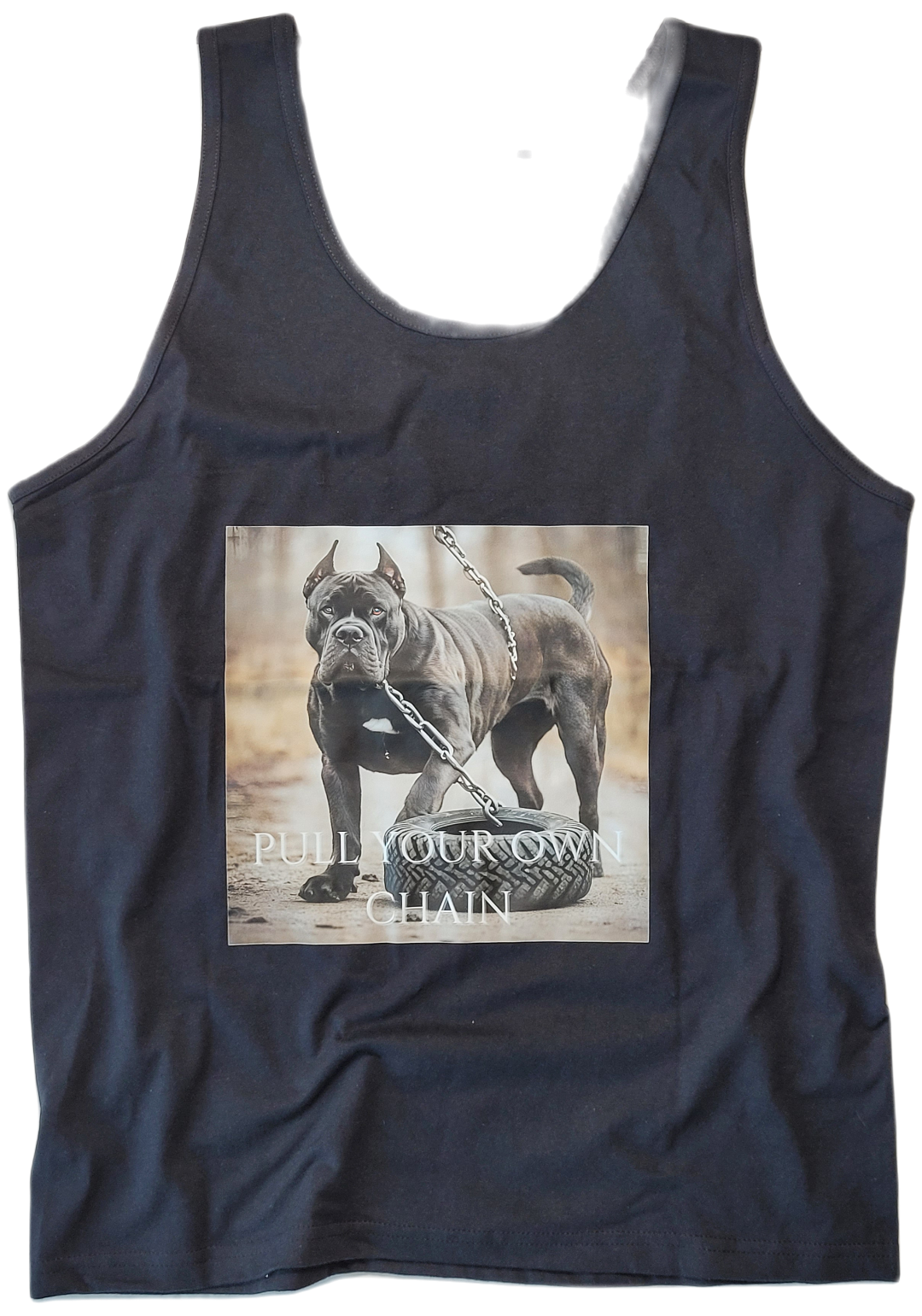 Mens Tank Pull Your Own Chain