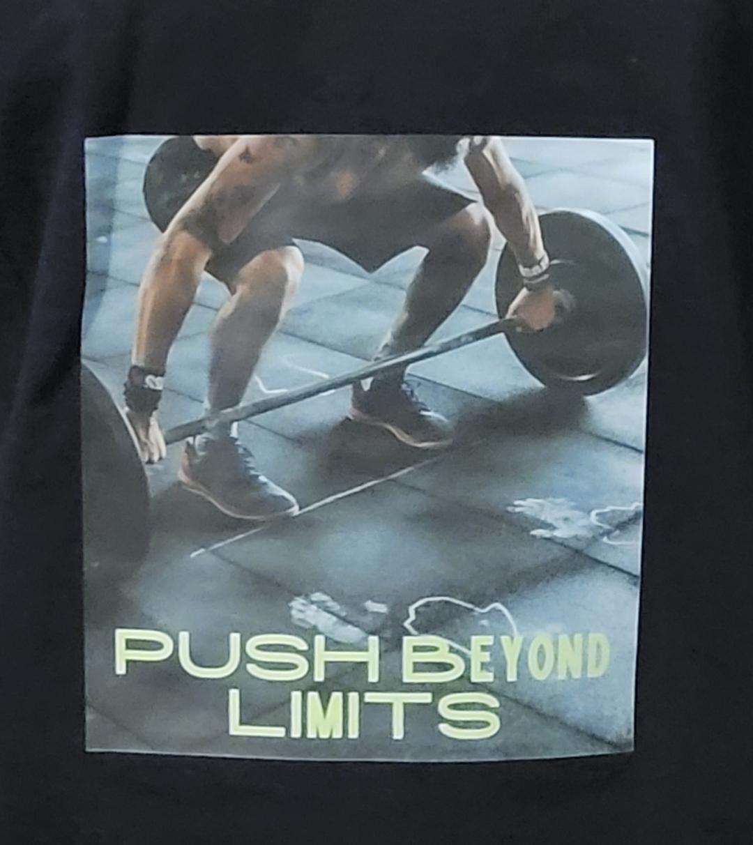 Push Beyond Limits Graphic Mens Tank