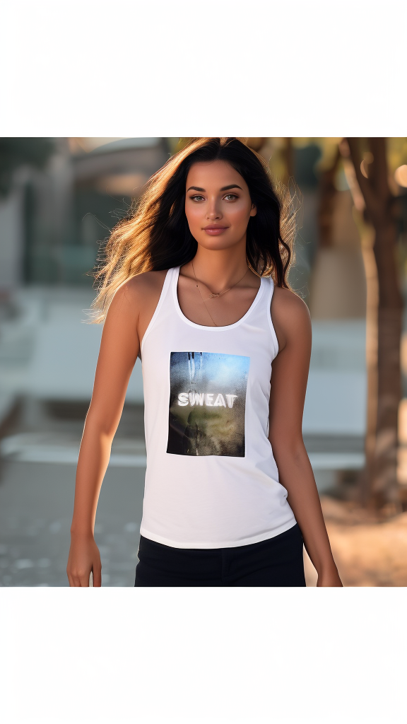 SWEAT Racerback Womens Tank