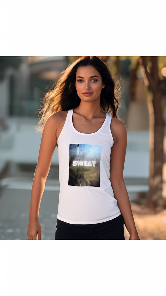 SWEAT Racerback Womens Tank
